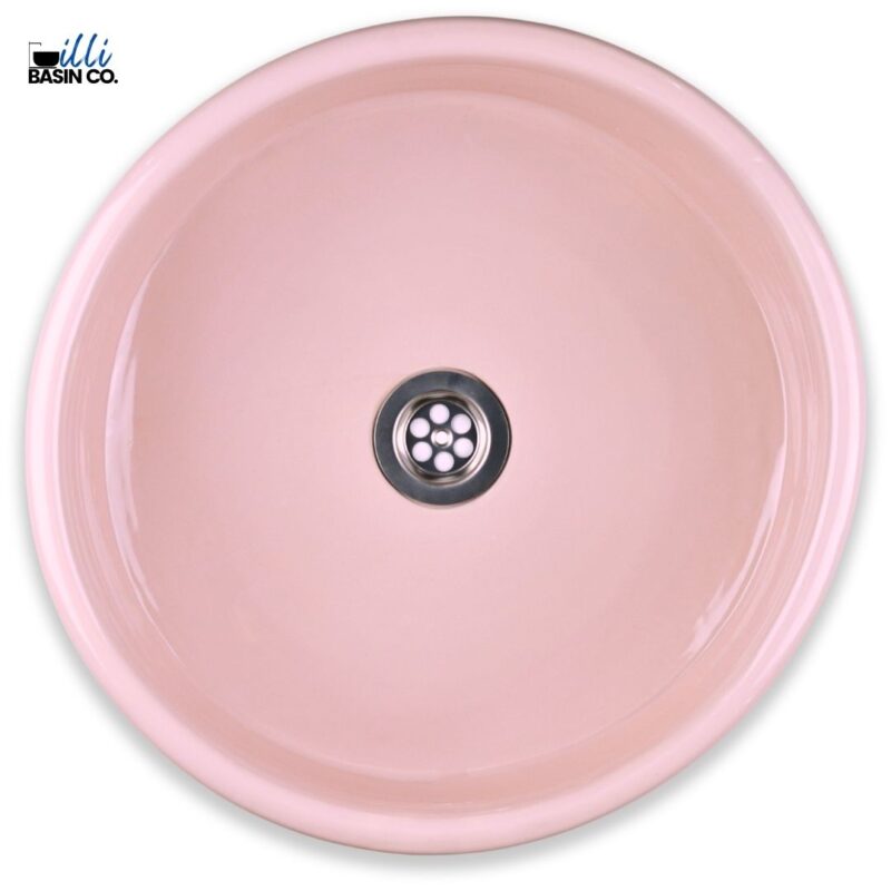 CYLINDRIC SHAPE SOLID COLOR PASTEL ROSE