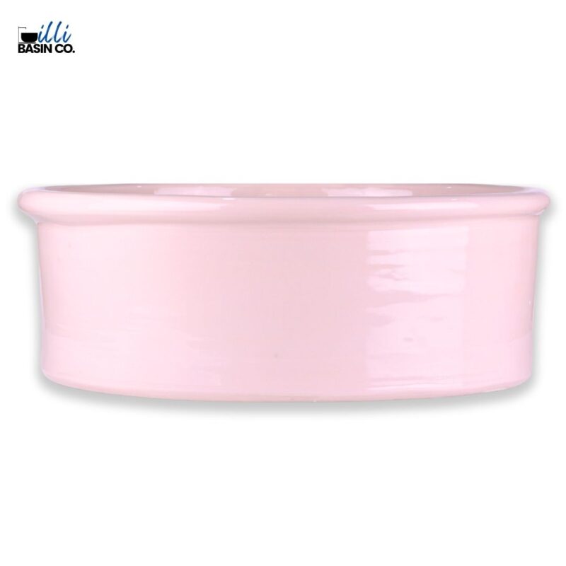 CYLINDRIC SHAPE SOLID COLOR PASTEL ROSE