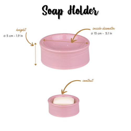 ILLI BASIN SOAP HOLDER TECH MEASUREMENT