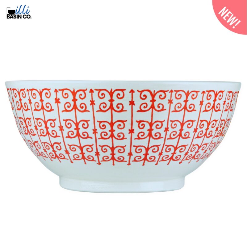 ILLI BASIN CO CERAMIC HANDMADE MOROCCO
