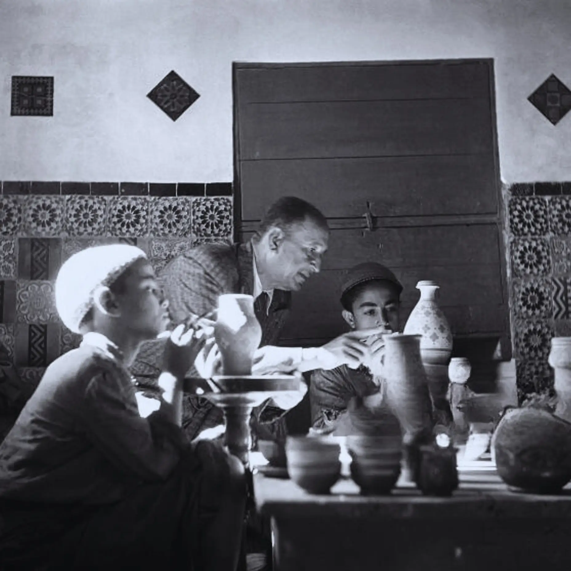 Hrawkou Boujemaa with Master Lamali
